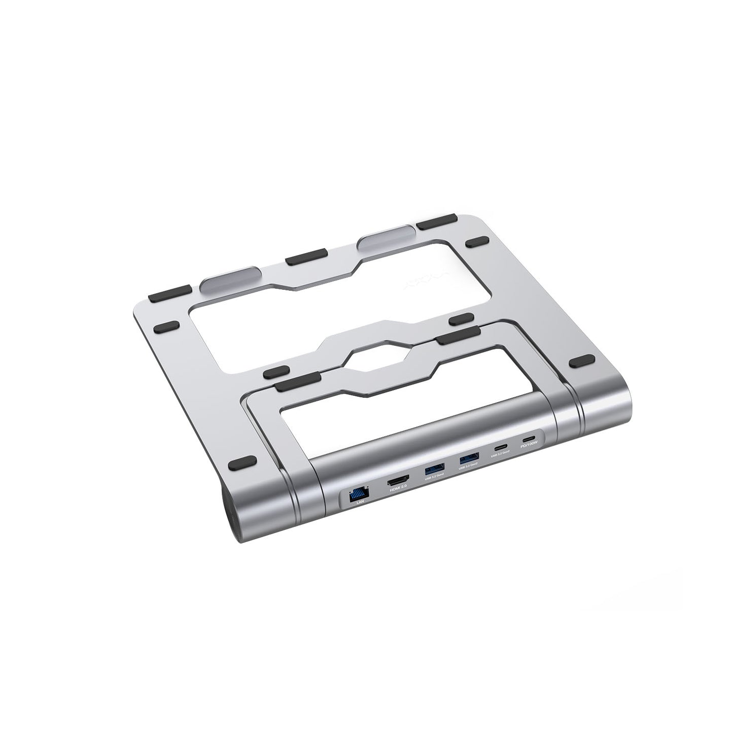 Vyvylabs Wisdom Series Laptop Stand 6-in-1 Multifunctional HUB Docking Station