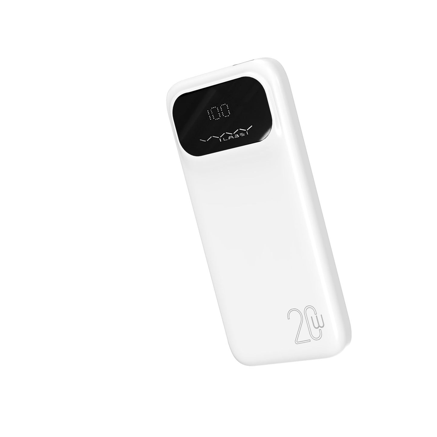Vyvylabs Leca Digital Display Fast Charge Power Bank 10000mAh 20W - White