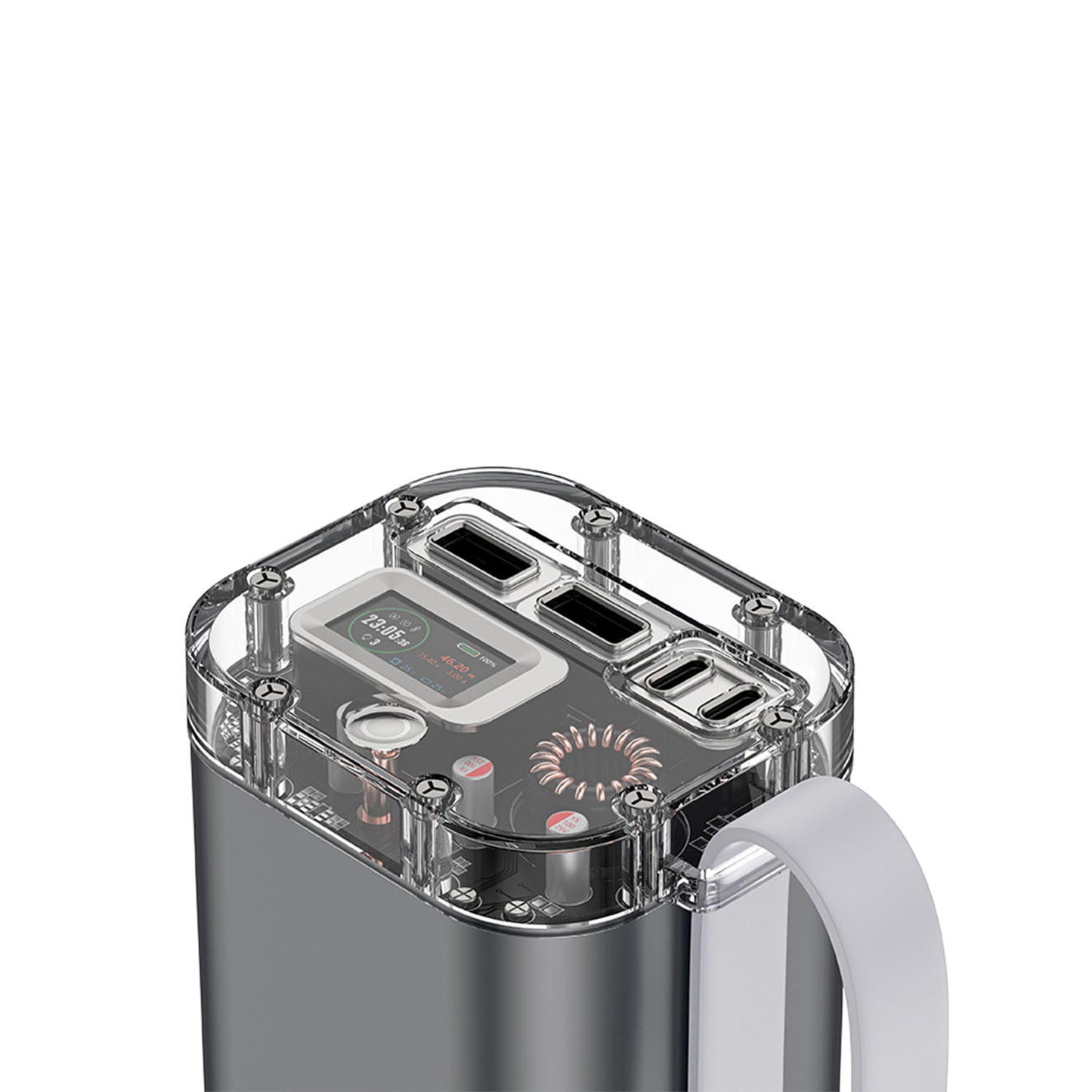 Outdoor Power Bank Digital Display 40000mAh 100W (Waterproof+Light)
