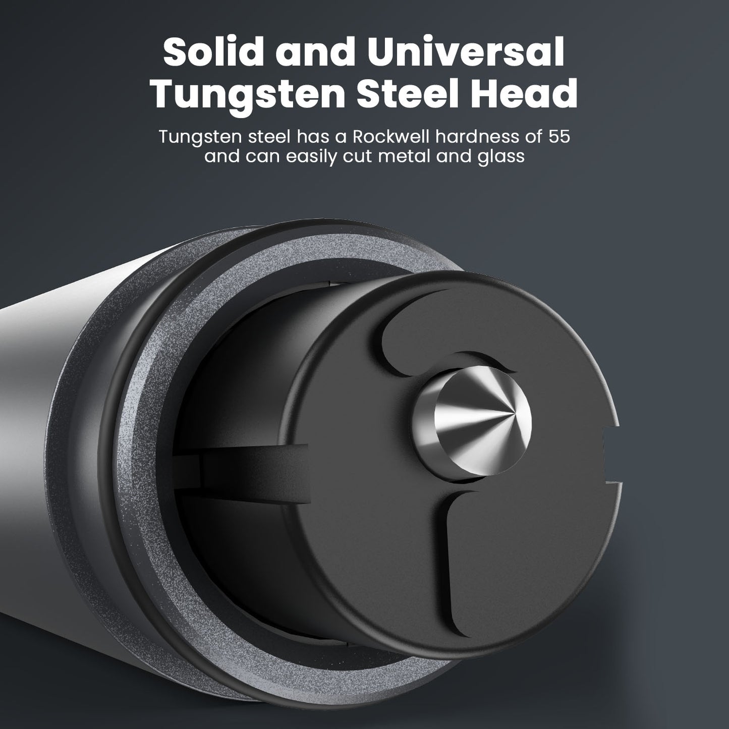 Sharpen Safety Hammer Window breaking & Safety belt cutting - Red