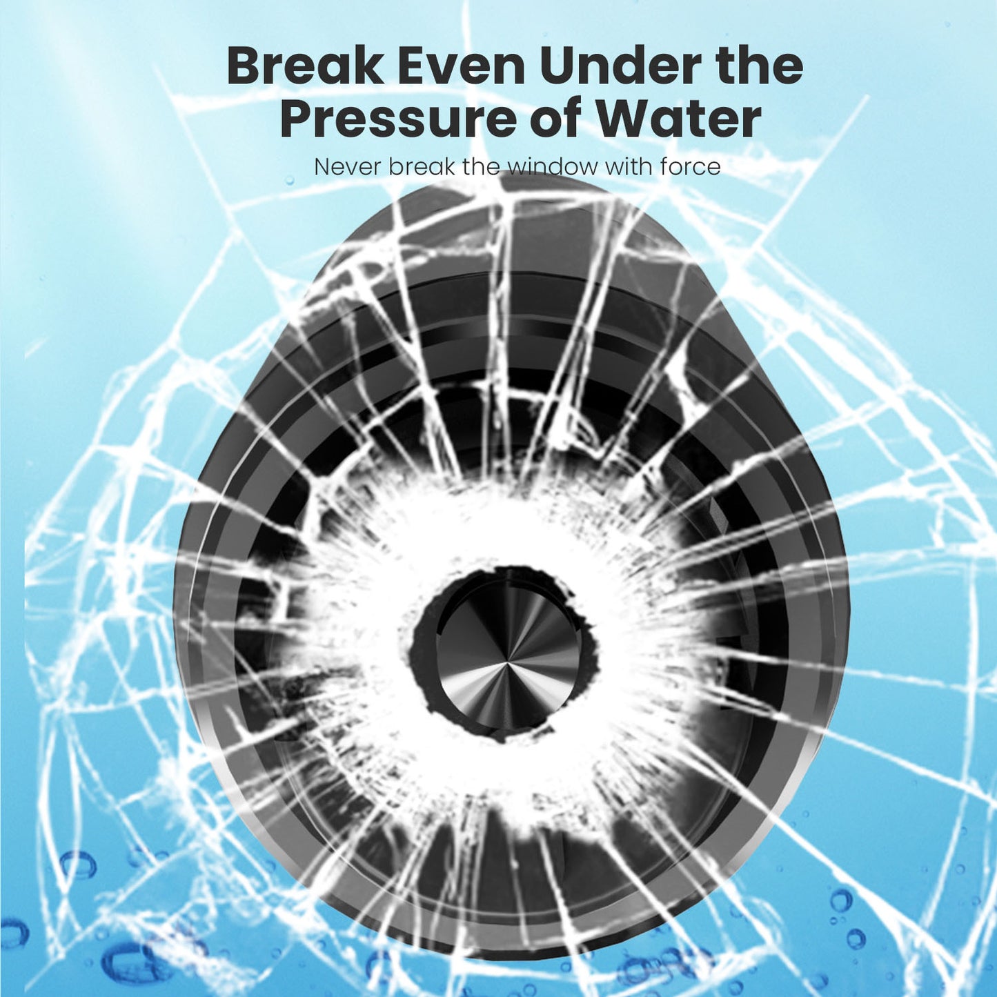 Sharpen Safety Hammer Window breaking & Safety belt cutting - Red