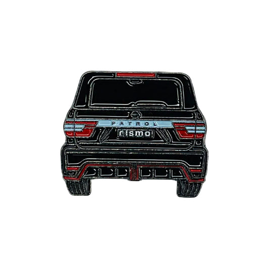 Sticky Metal Badge - Nissan Patrol Nismo