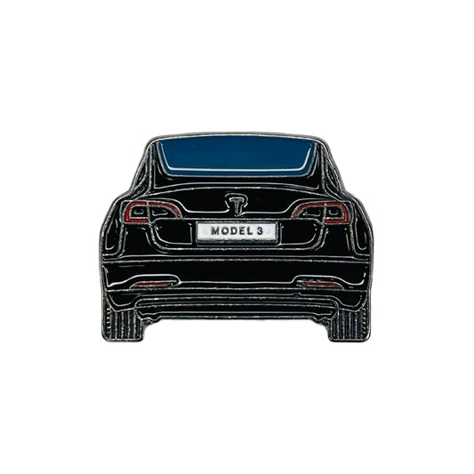 Sticky Metal Badge - Tesla
