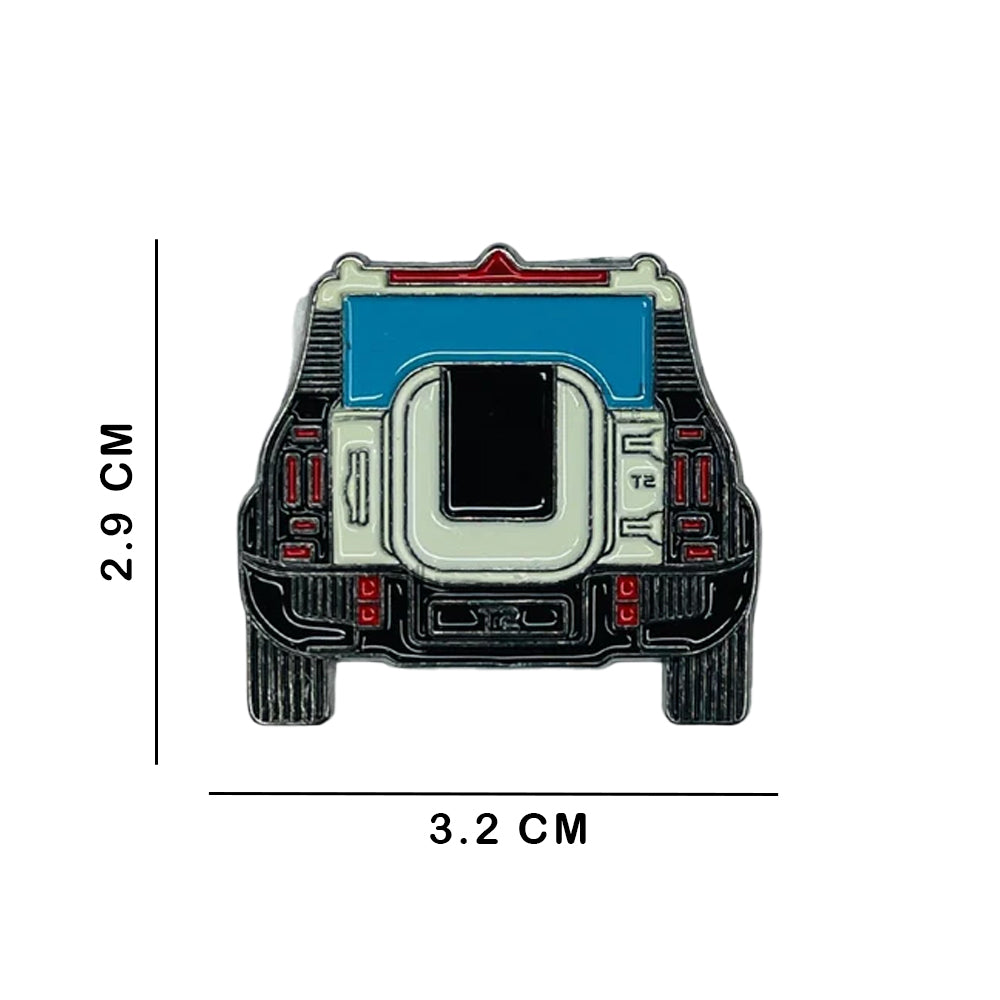 Sticky Metal Badge - Jetour White
