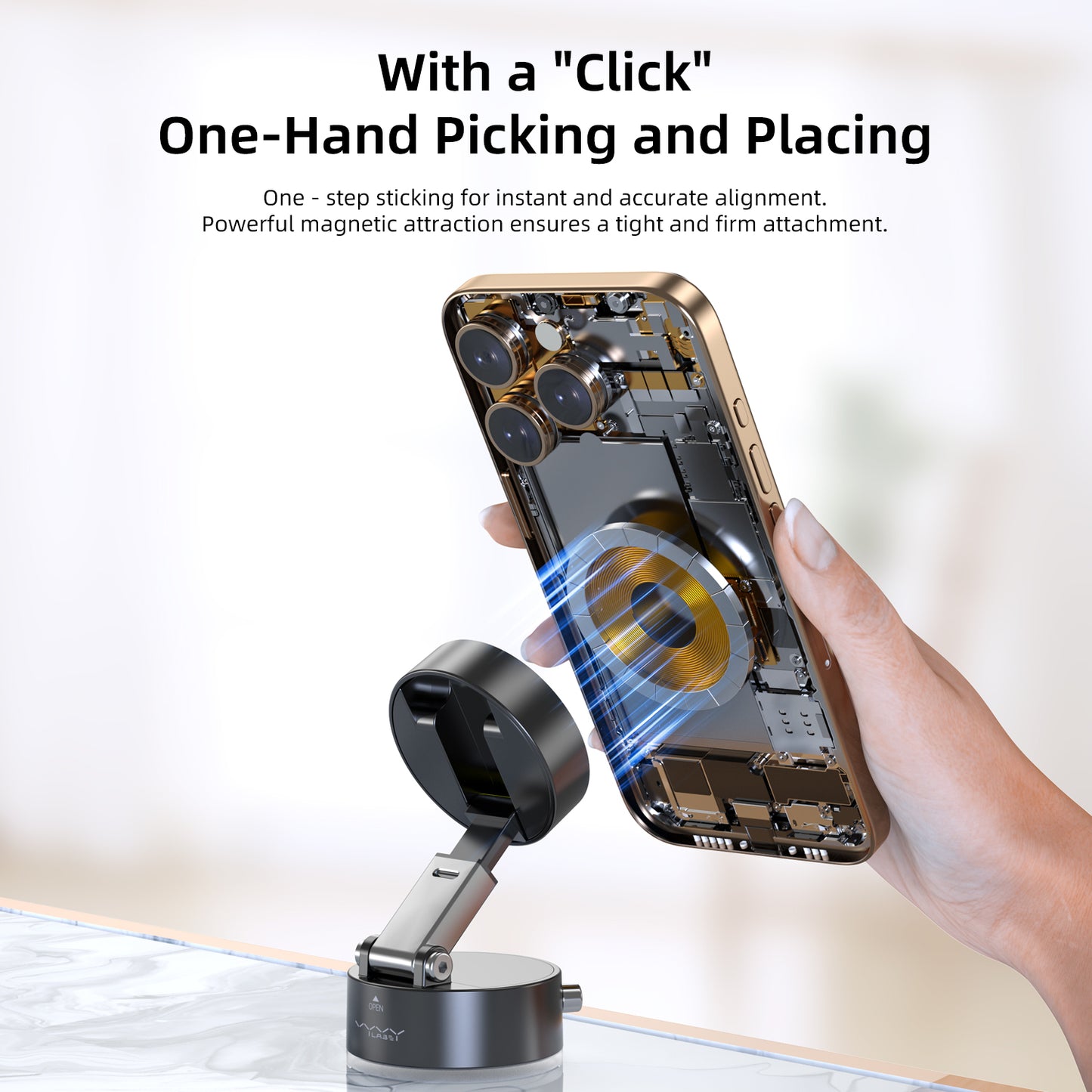 Vyvylabs Z03 Magnetic Vacuum Holder