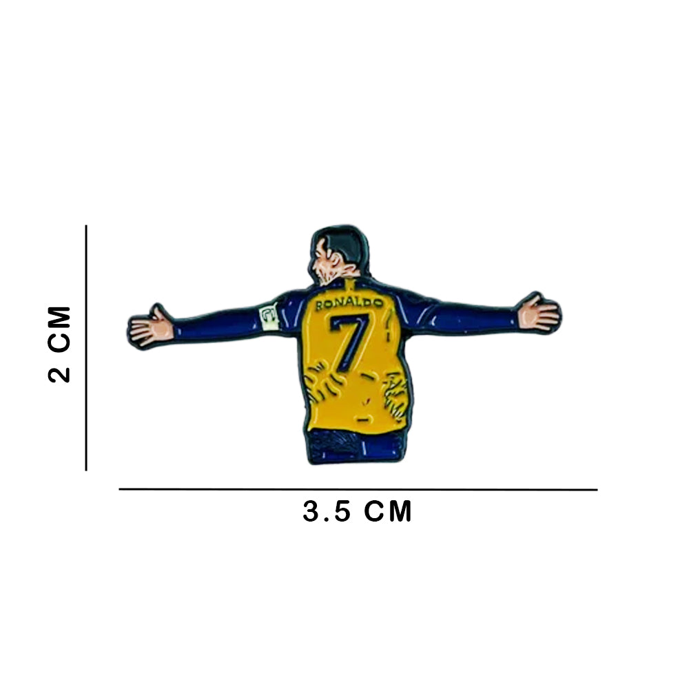 Sticky Metal Badge - Ronaldo