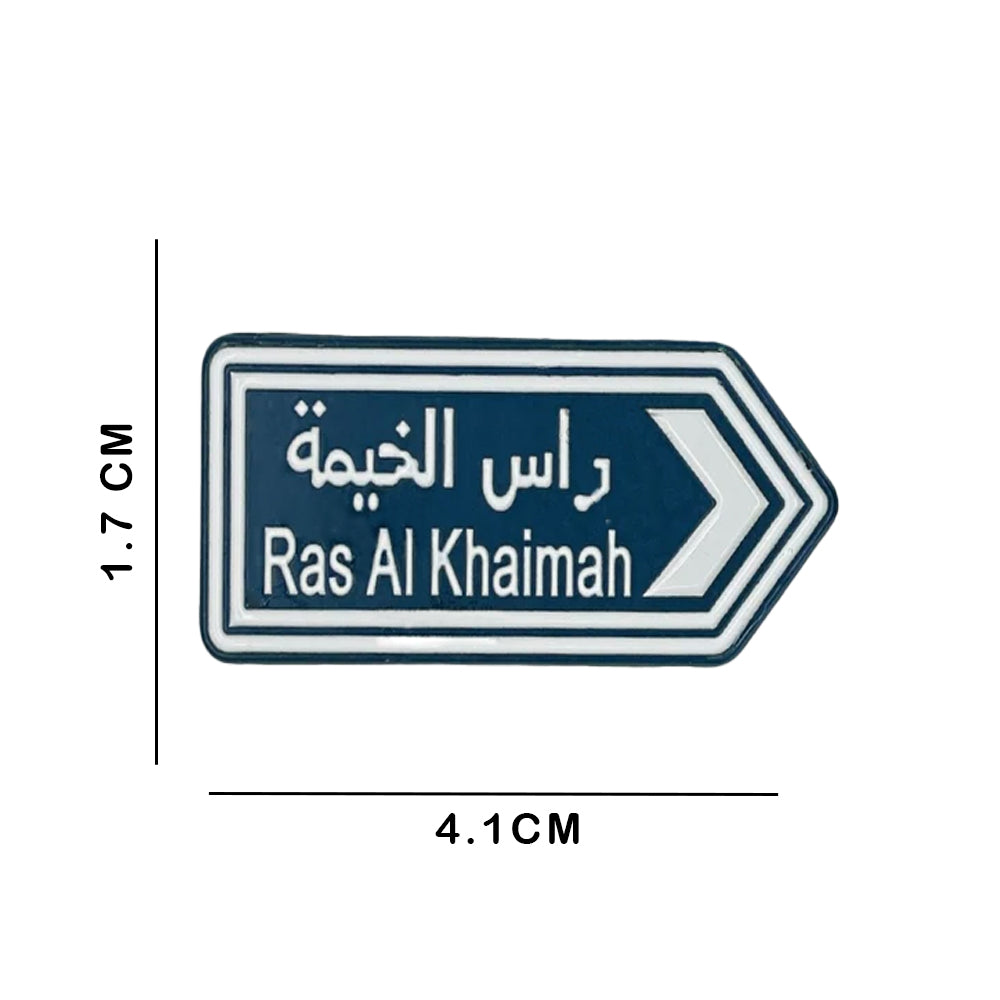 Sticky Metal Badge - Ras Al Khaimah