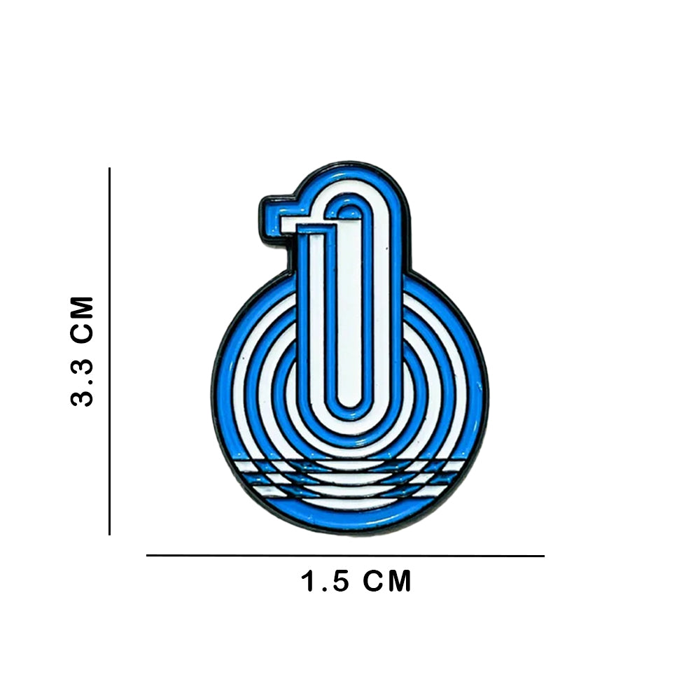 Sticky Metal Badge - GCC Production Institution