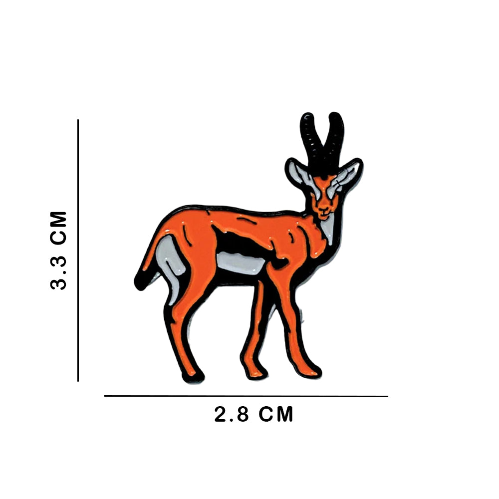Sticky Metal Badge - Gazelle