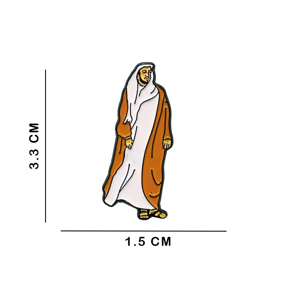 Sticky Metal Badge - Sheikh Khalifa