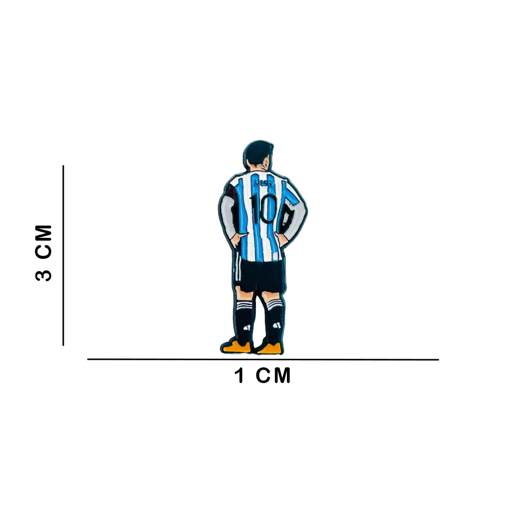 Sticky Metal Badge - Messi
