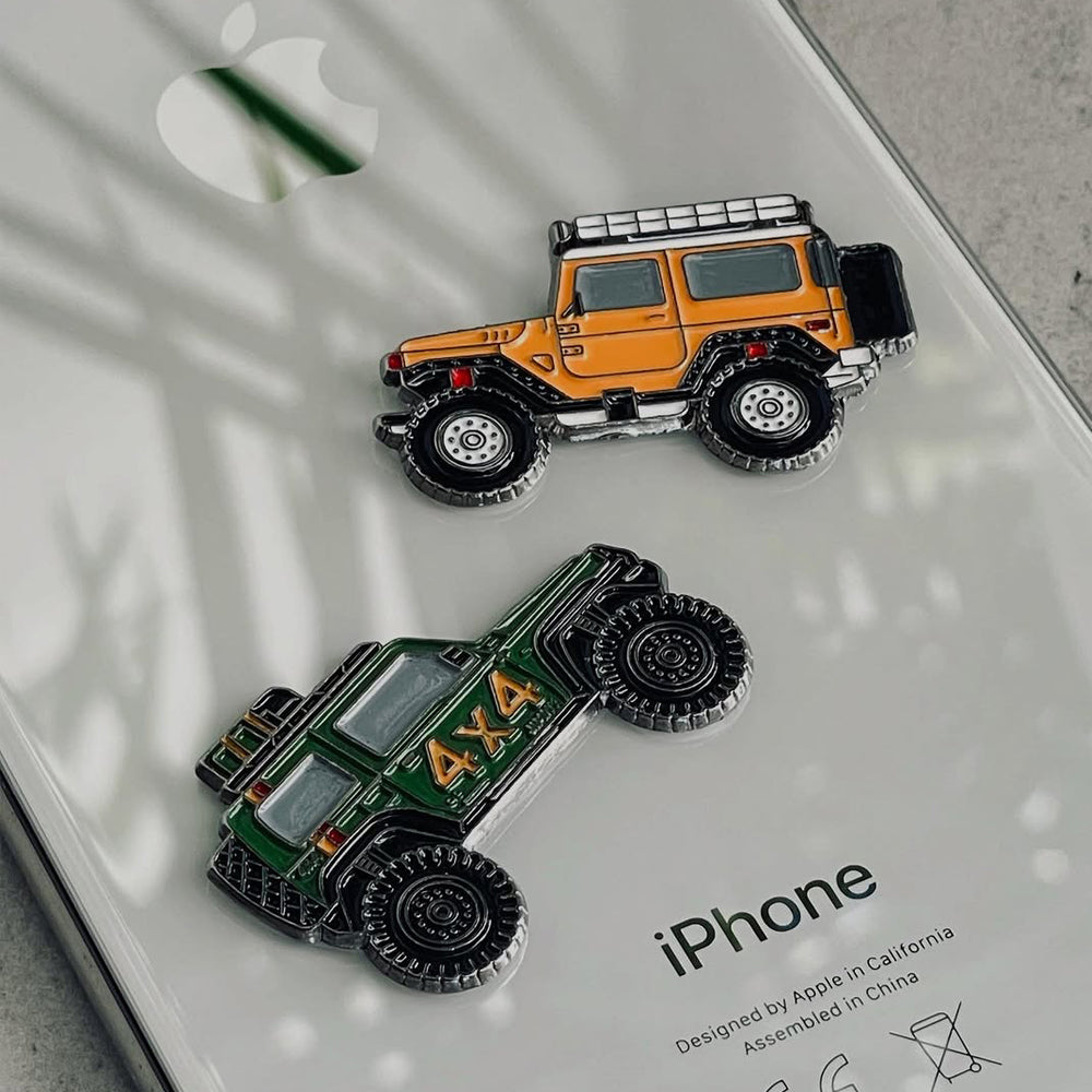 Sticky Metal Badge - Land Cruiser