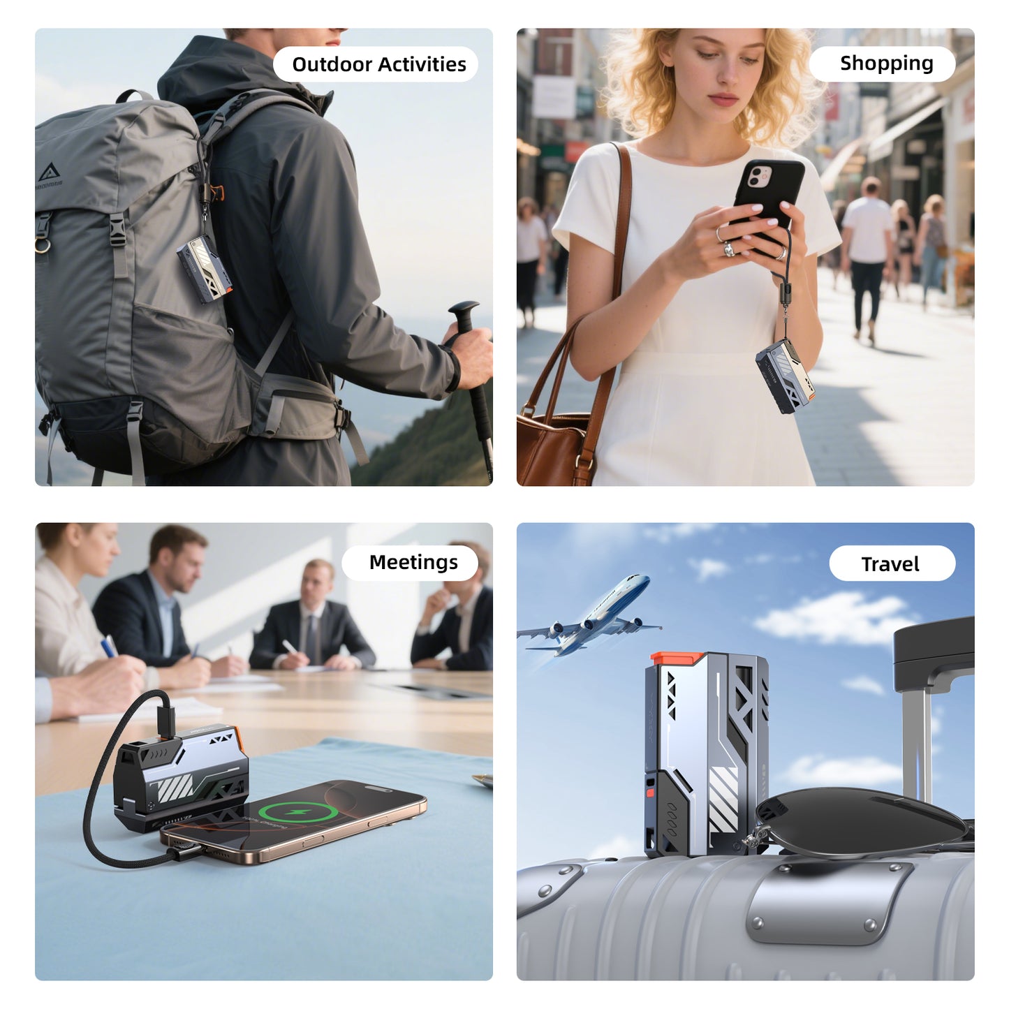 NexCell Power bank Fast Charger 22.5W 10000mAh