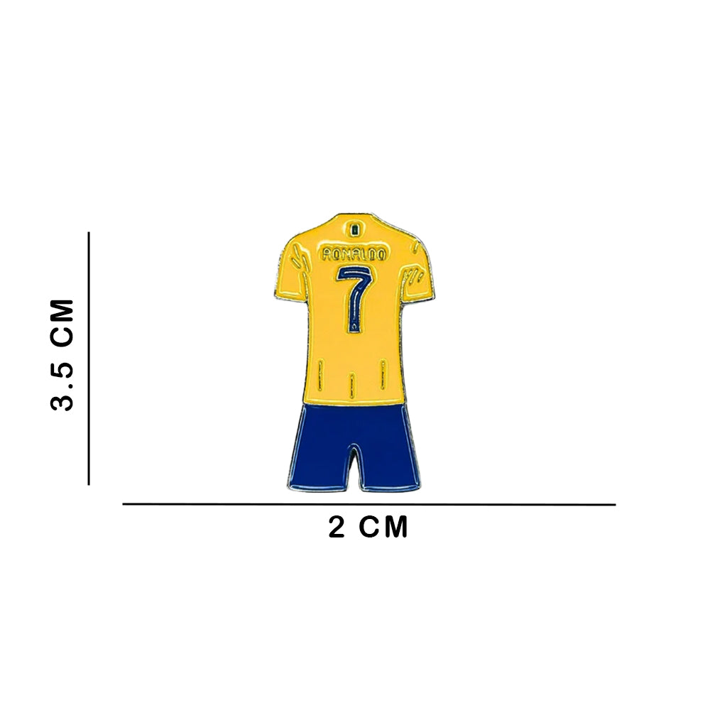 Sticky Metal Badge - Ronaldo