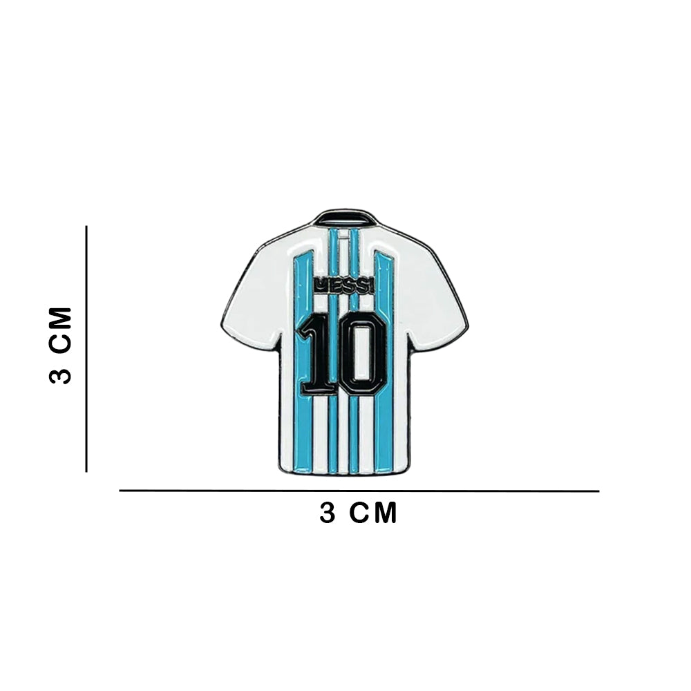 Sticky Metal Badge - Messi