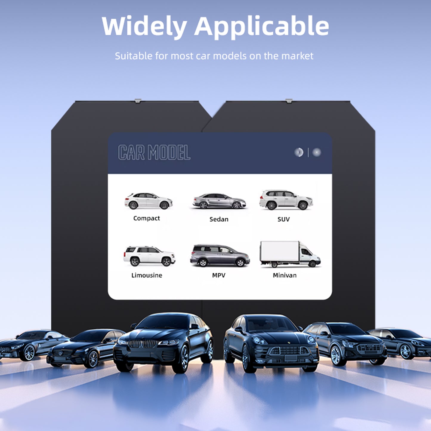 Vyvylabs CoolDrive Double Layered Windshield Sunshade