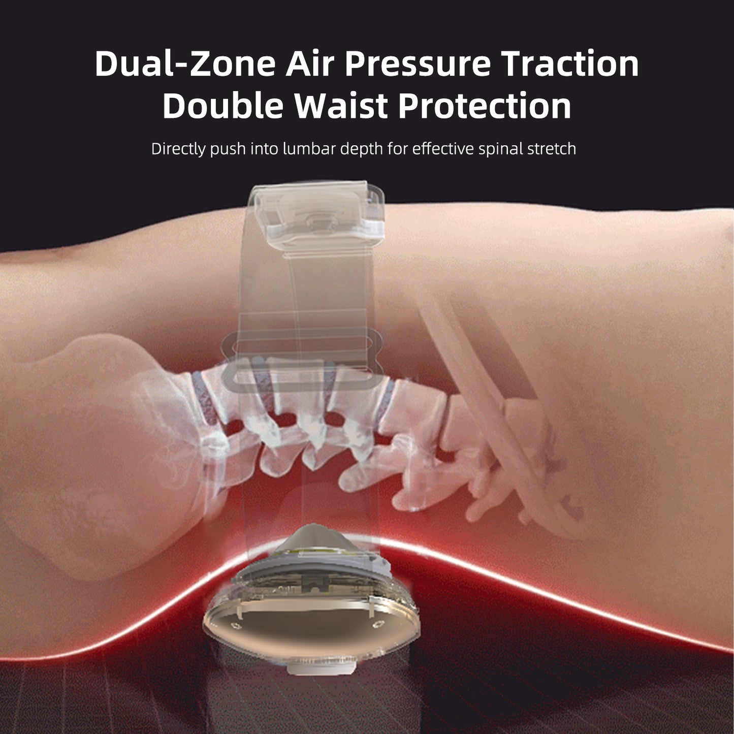 Waist Massager Low Back Care with Heat