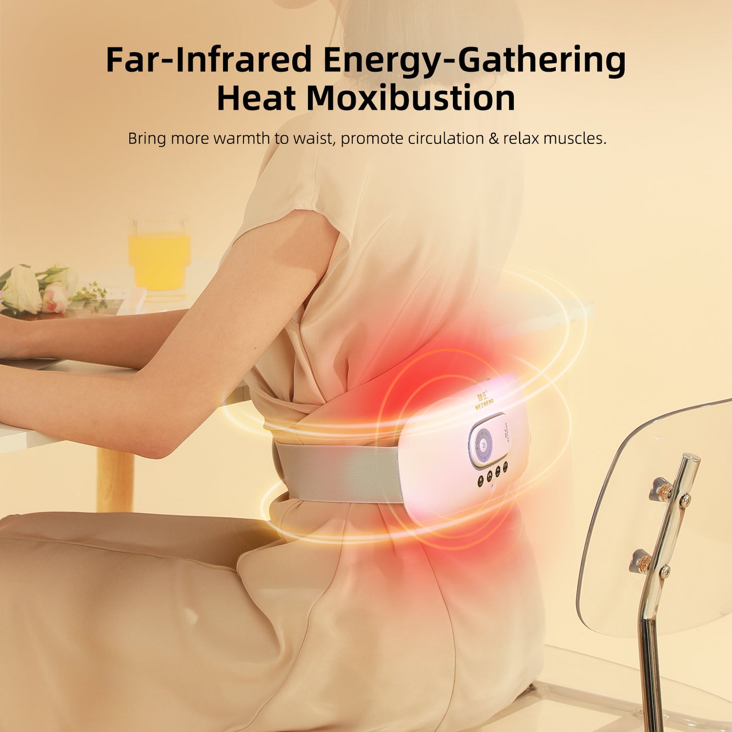 Waist Massager Low Back Care with Heat