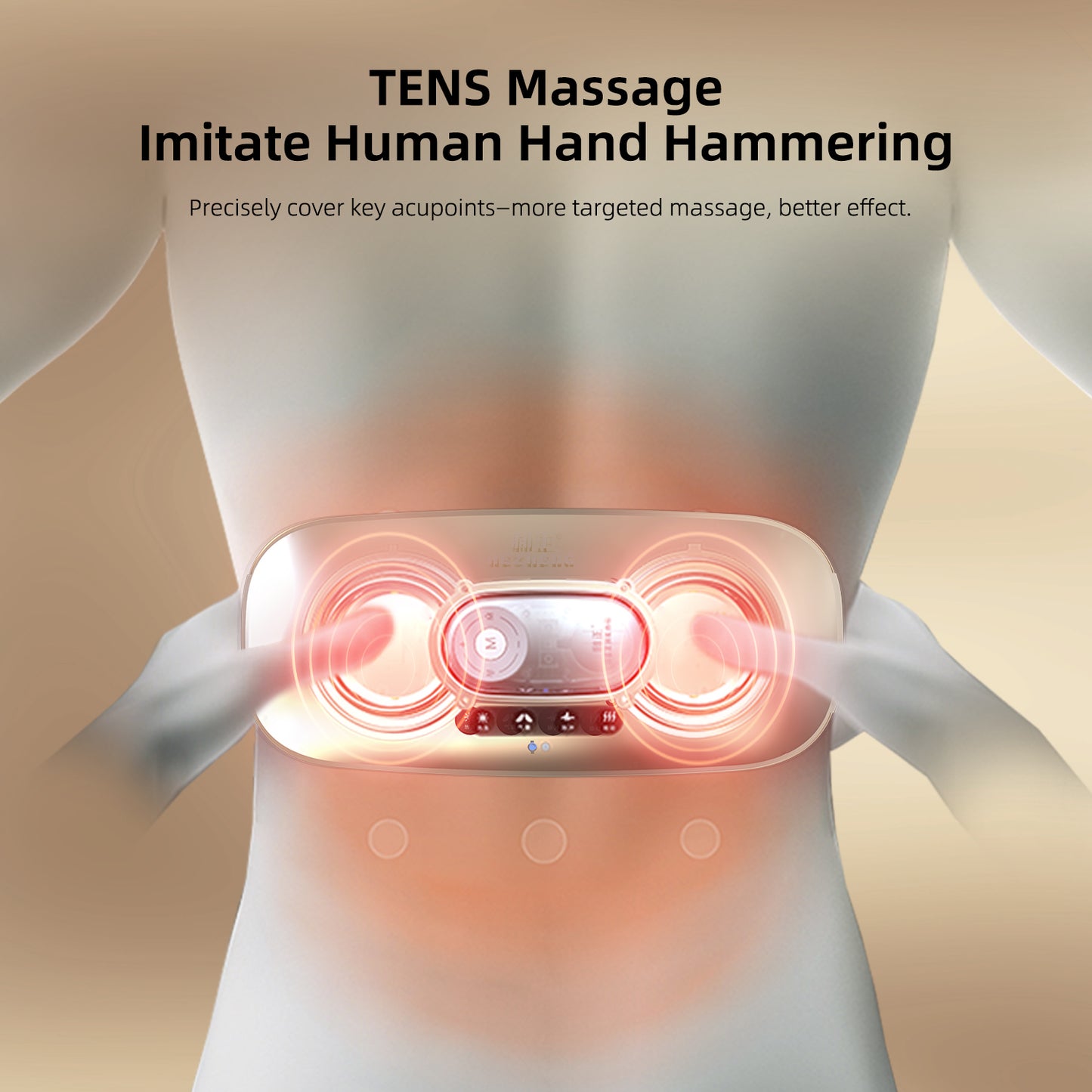 Waist Massager Low Back Care with Heat
