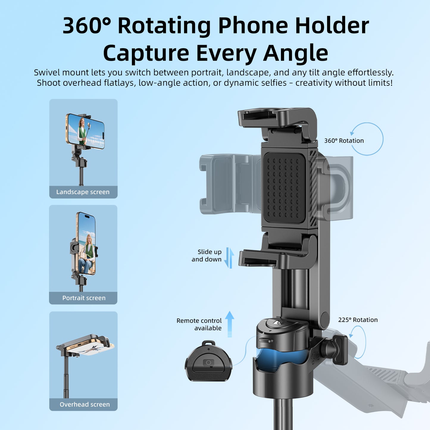 Palm Super Mini Multifunctional Selfie Stick With Tripod