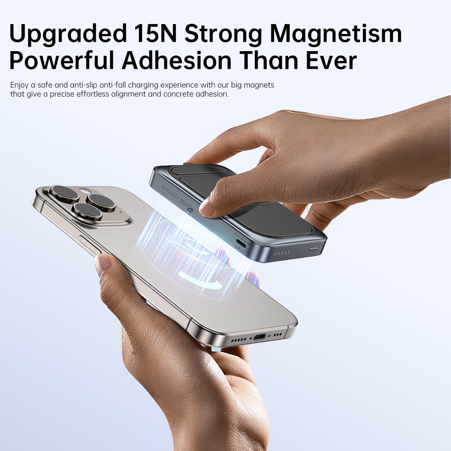 Vyvylabs 3 in 1 Magnetic Wireless Fast Charge Power Bank 10000mAh 20W