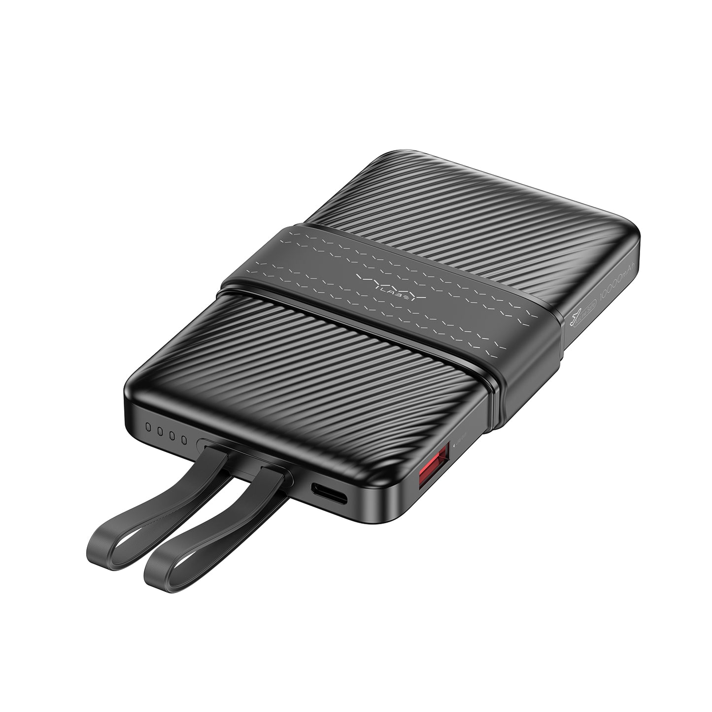Vyvylabs Creamy Power Bank 10000mAh 20W With Dual Cable C+L - White