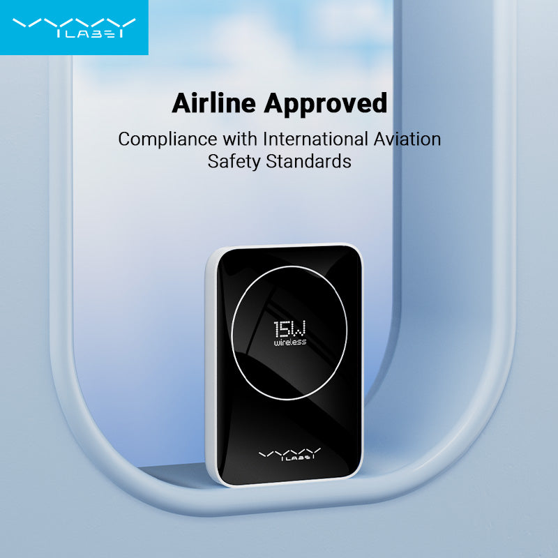 Vyvylabs Bocard Magnetic Mini Wireless Fast Charge Power Bank 4000mAh 20W