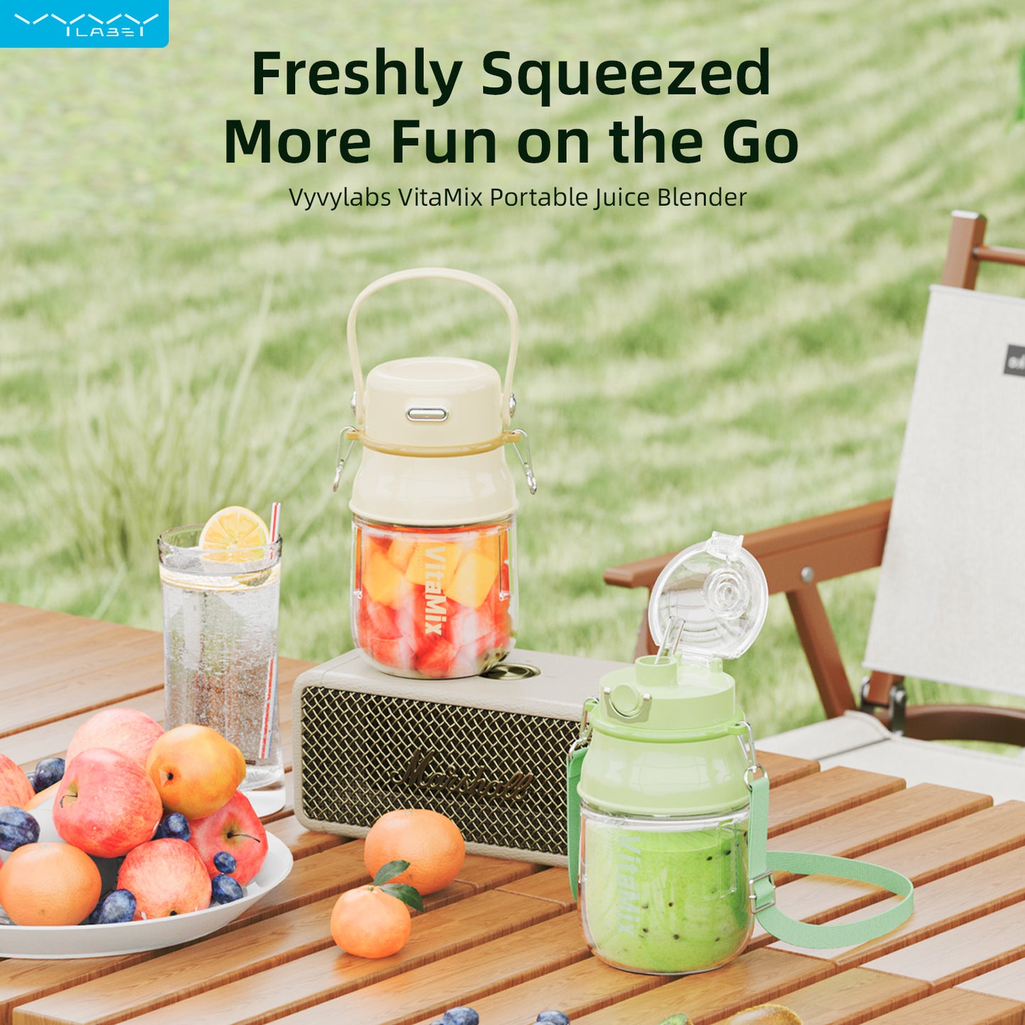 Vyvylabs VitaMix Portable Juice Blender