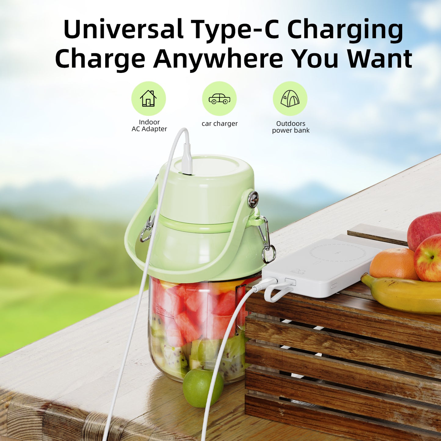 Vyvylabs VitaMix Portable Juice Blender