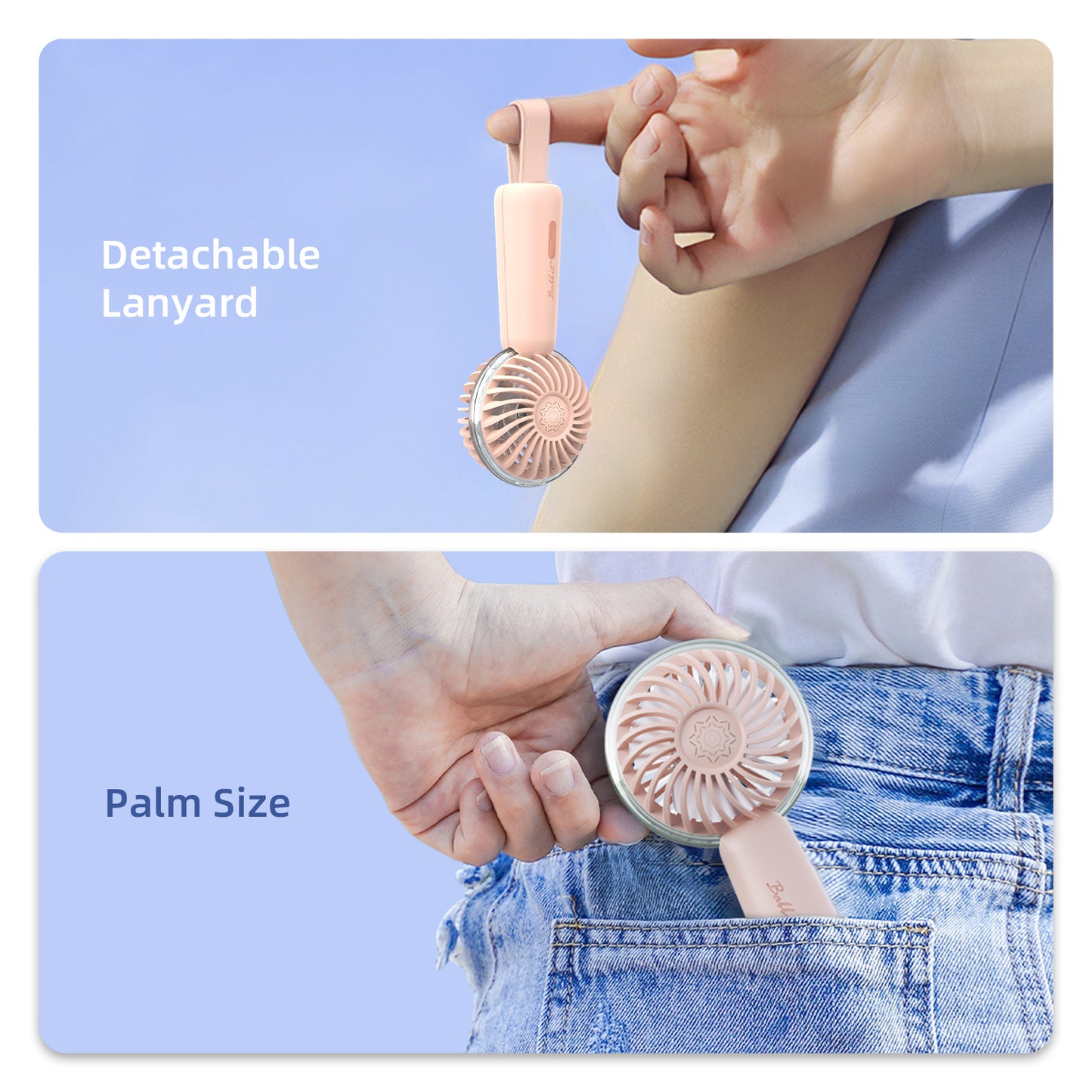 Vyvylabs Babbit Handheld Fan-white