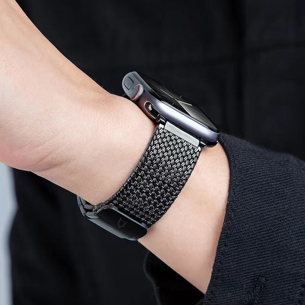 Apple Watch Magnetic steel Band – Silver