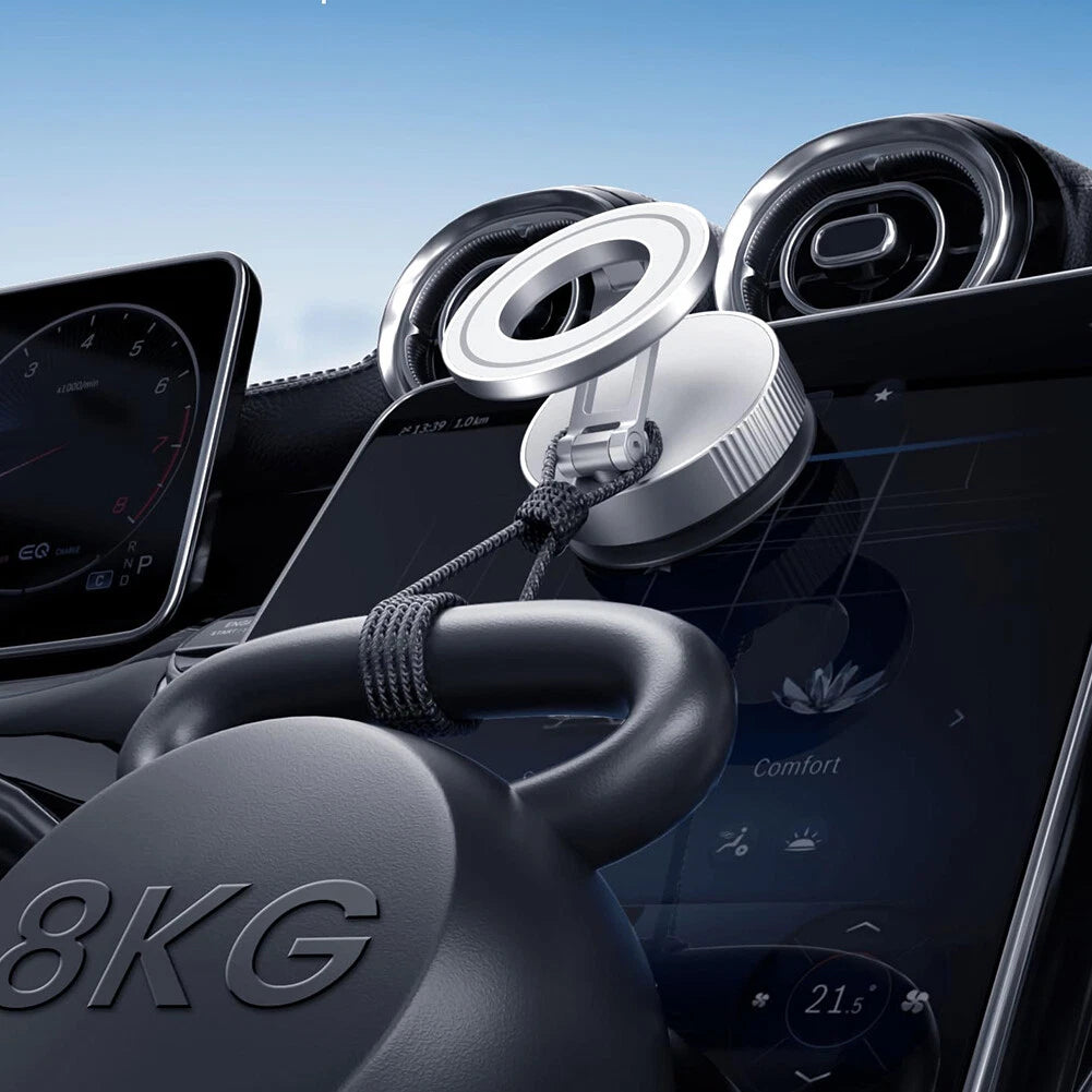 Vacuum Magnetic Phone Holder 360 Rotatable