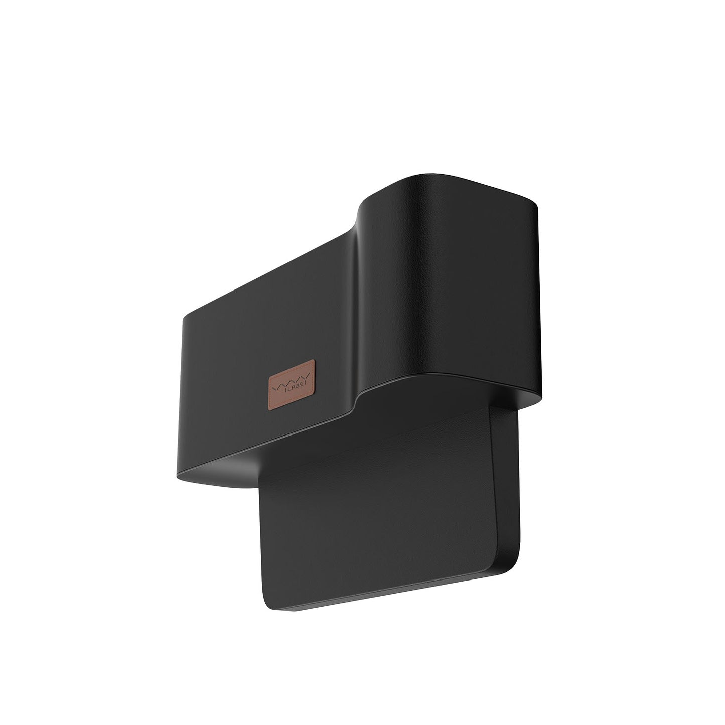 Car Storage Box With Cup Holder and Large Capacity - Black