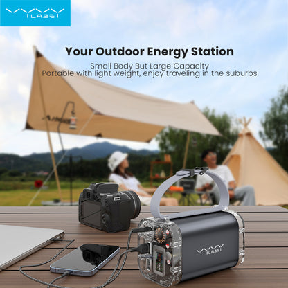 Outdoor Power Bank Digital Display 40000mAh 100W (Waterproof+Light)
