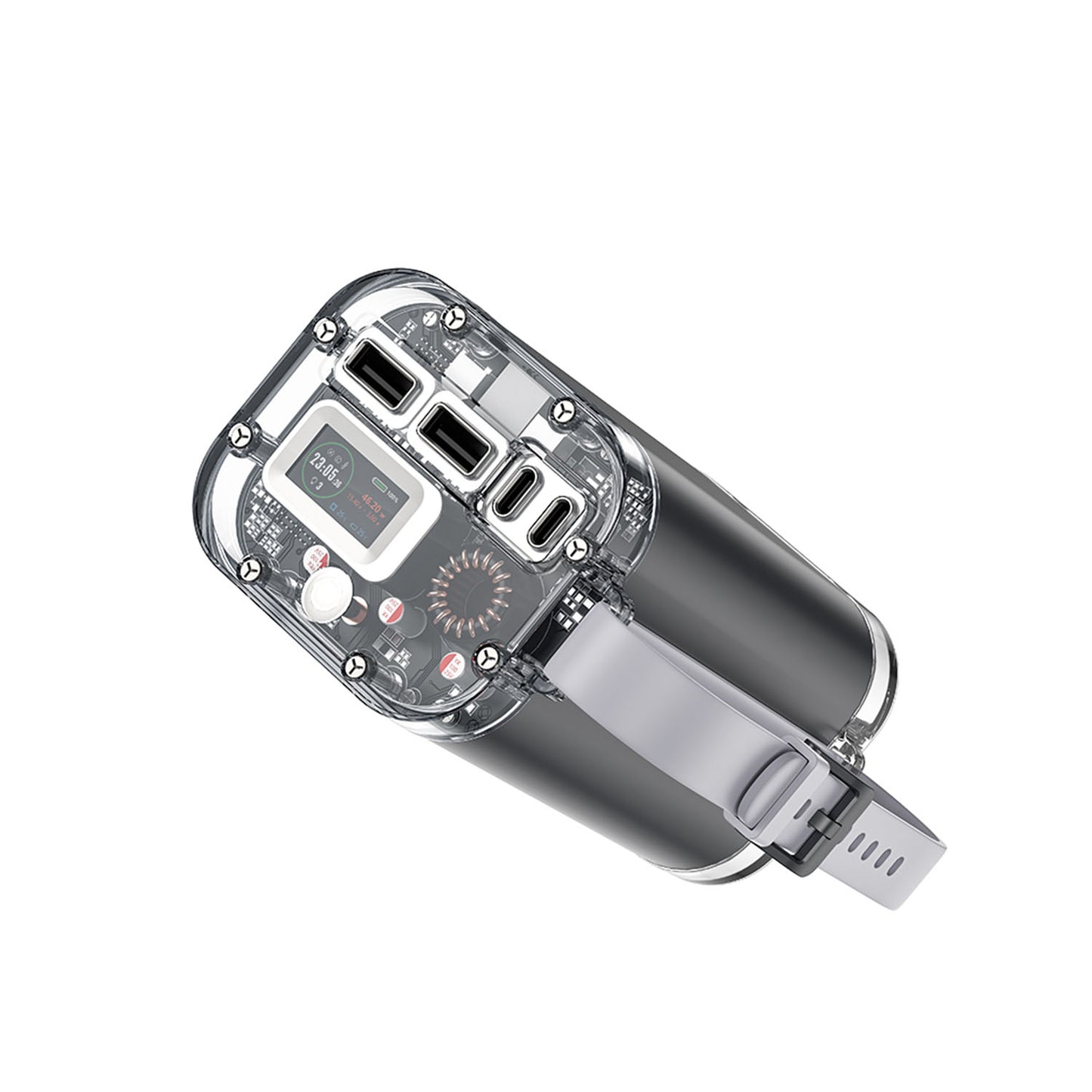 Outdoor Power Bank Digital Display 40000mAh 100W (Waterproof+Light)