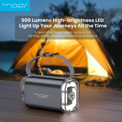 Outdoor Power Bank Digital Display 40000mAh 100W (Waterproof+Light)