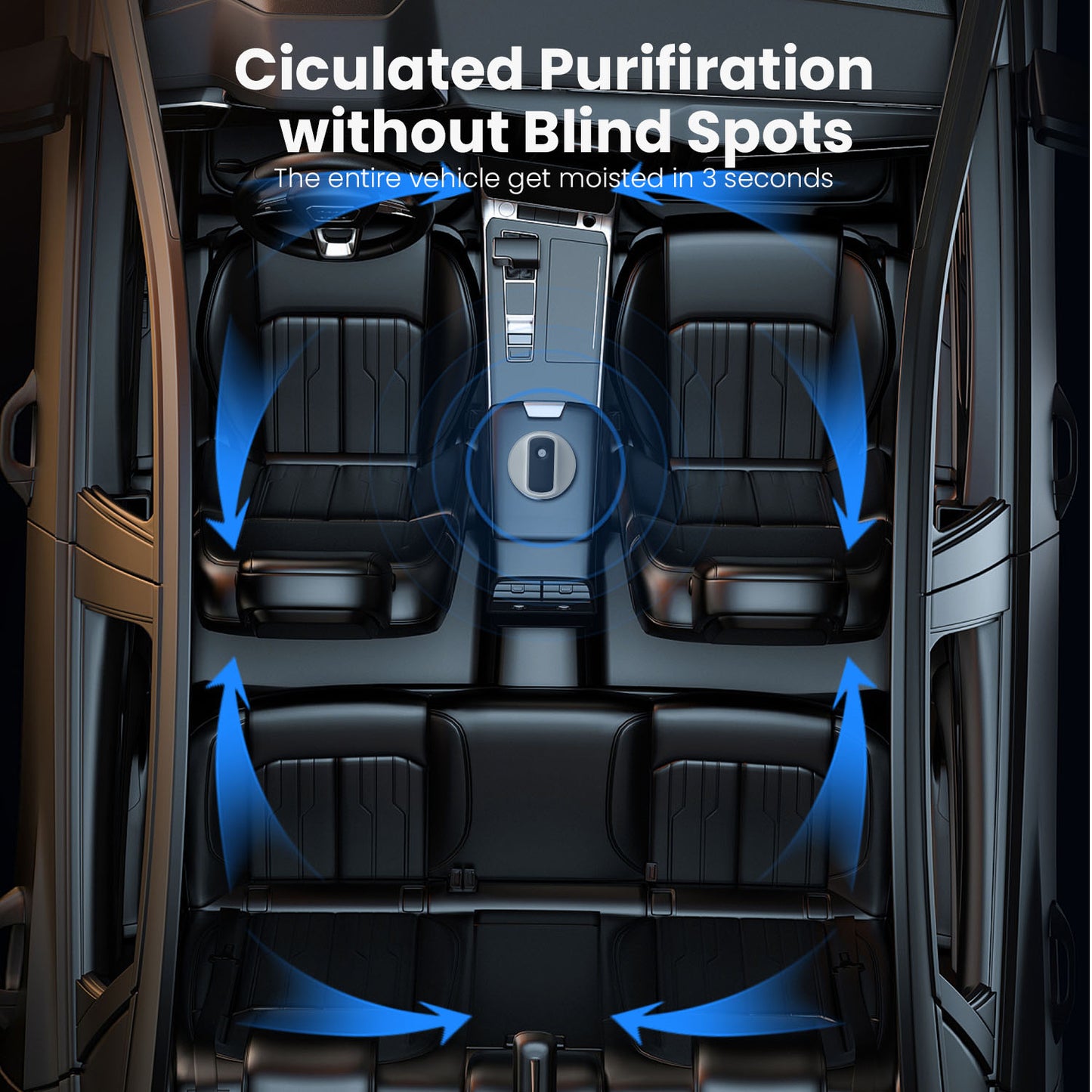 Vyvylabs Little Dwen Sterilization Car Humidifier