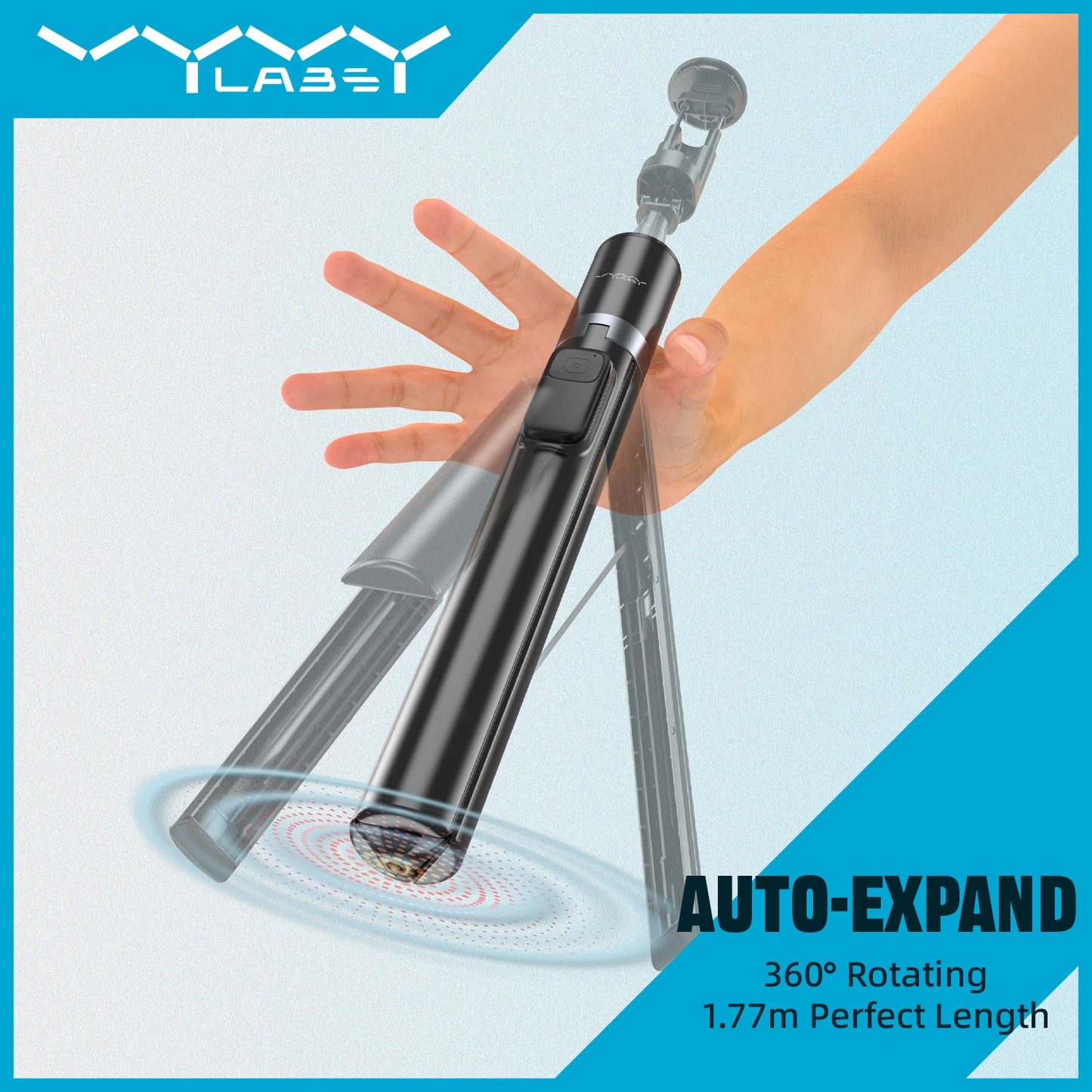 Vyvylabs ZipPop One-Touch Selfie Stick Tripod