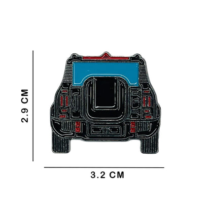 Sticky Metal Badge - Jetour Black