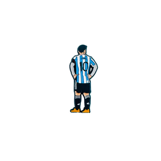 Sticky Metal Badge - Messi