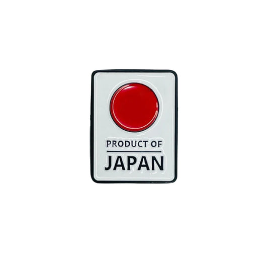 Sticky Metal Badge - Japan