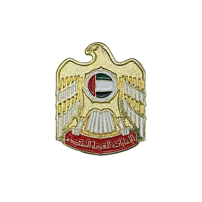 Sticky Metal Badge - Emirates Gold