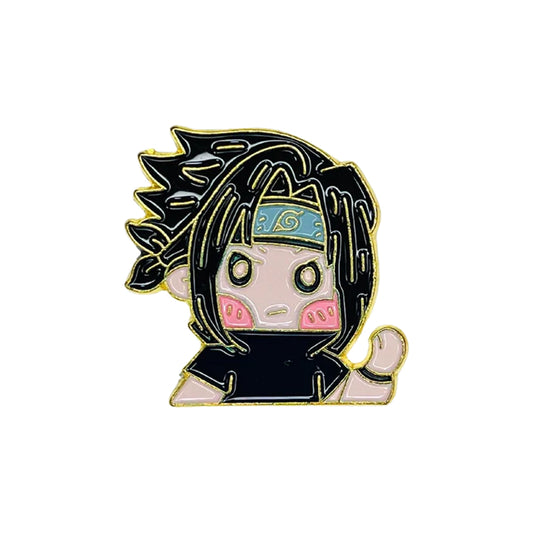 Sticky Metal Badge - Naruto