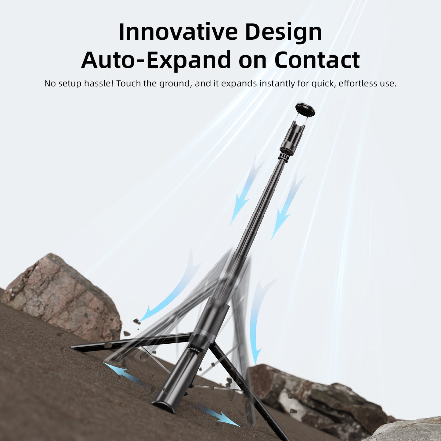 Vyvylabs ZipPop One-Touch Selfie Stick Tripod