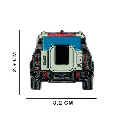 Sticky Metal Badge - Jetour White