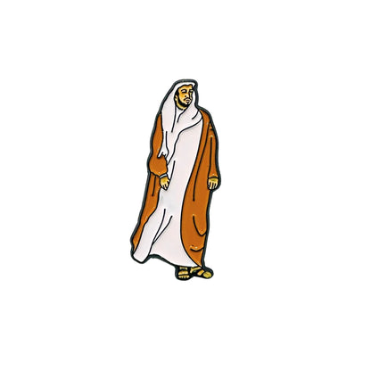 Sticky Metal Badge - Sheikh Khalifa