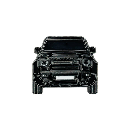 Sticky Metal Badge - Land Rover Defender