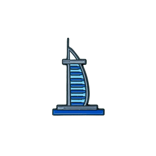 Sticky Metal Badge - Burj Al Arab