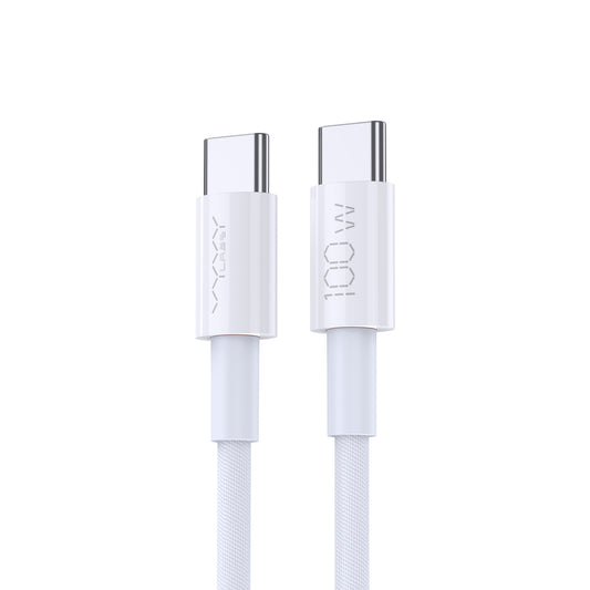 Vyvylabs Prime Series Fast Charging Cable Type-C to Type-C 100W 1M