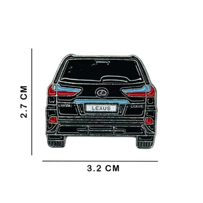 Sticky Metal Badge - Lexus 570